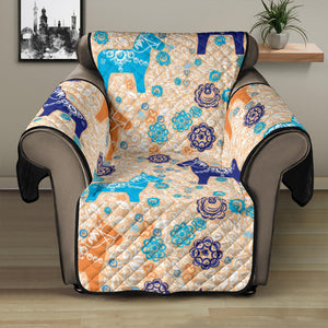 Cute Horse Pattern Recliner Cover Protector
