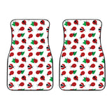 Ladybug Pattern Print Design 01 Front Car Mats