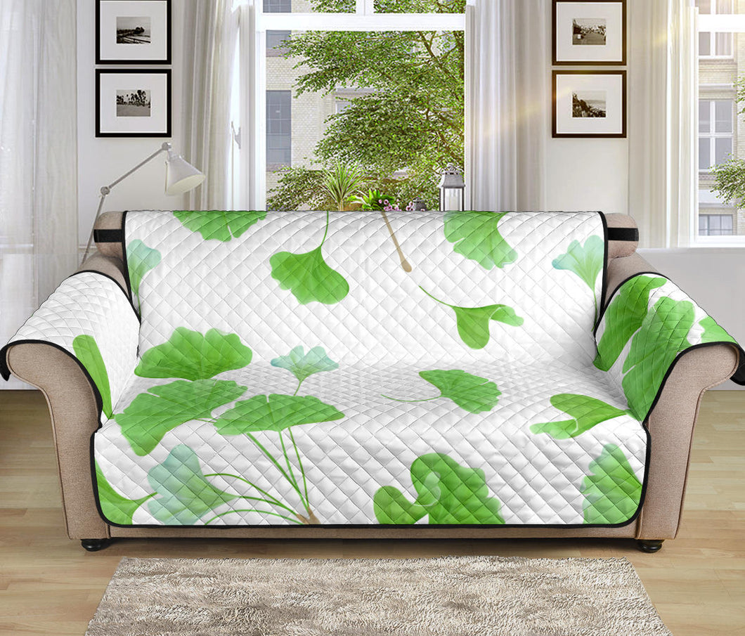 Ginkgo Leaves Pattern Sofa Cover Protector