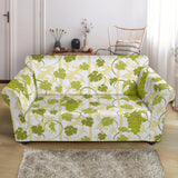 Grape Pattern Background Loveseat Couch Slipcover