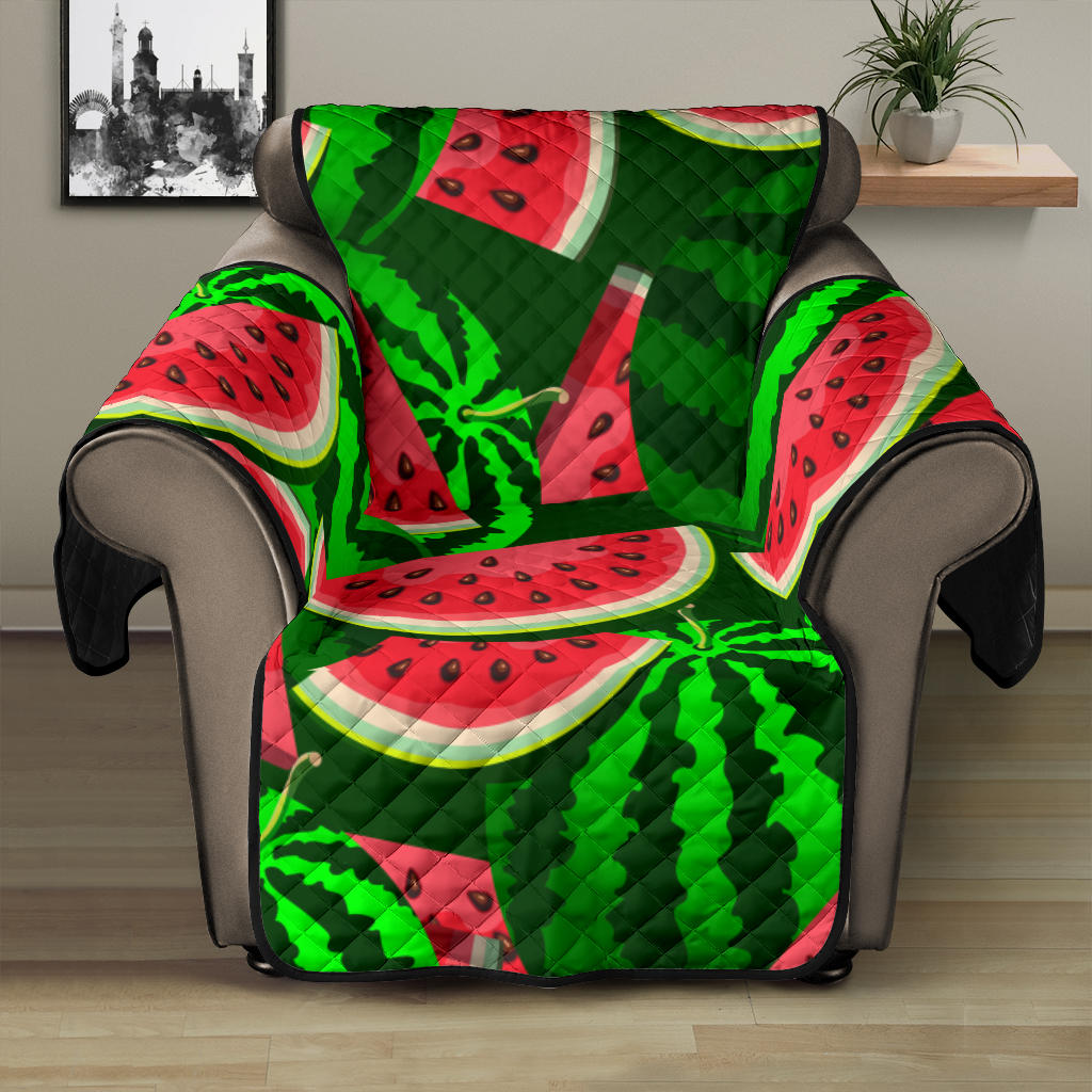 Watermelon Pattern Theme Recliner Cover Protector