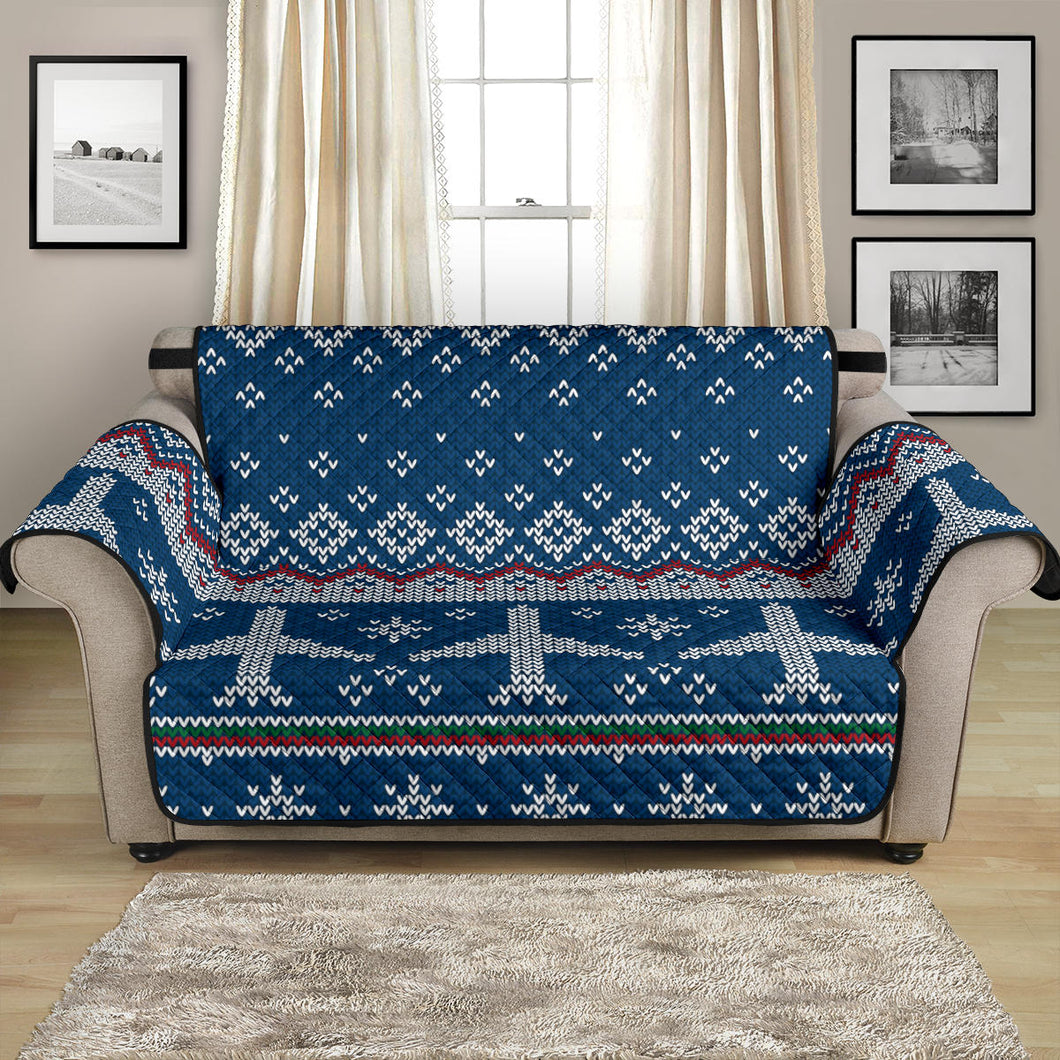 Airplane Sweater printed Pattern Loveseat Couch Cover Protector