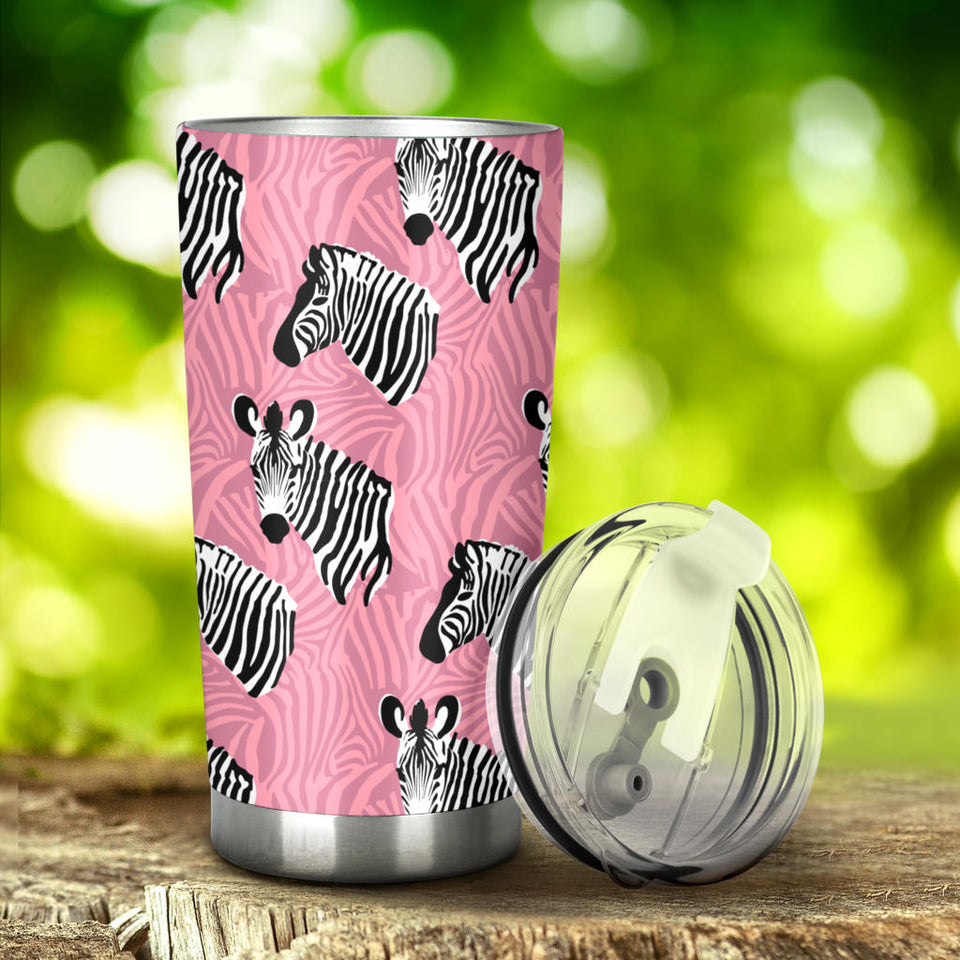 Zebra Head Pattern Tumbler