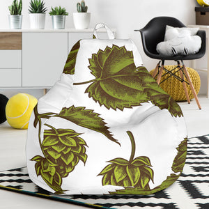 Hop Leaves Pattern Bean Bag Cover