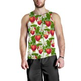 Strawberry Pattern Men Tank Top