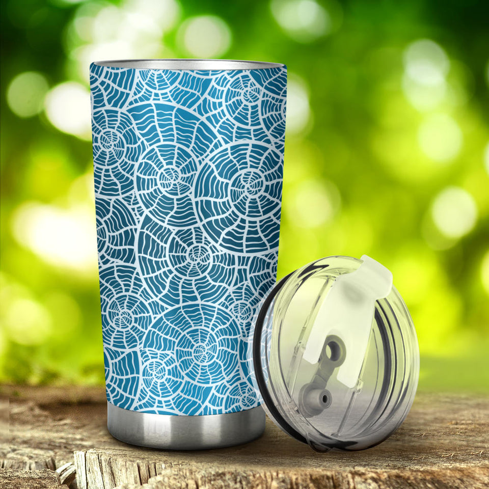 Shell Pattern Theme Tumbler