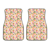 Hummingbird Pattern Print Design 03 Front Car Mats