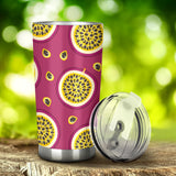 Sliced Passion Fruit Pattern Tumbler