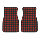 Canada Pattern Print Design 01 Front Car Mats