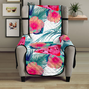 Watermelon Flower Pattern Chair Cover Protector
