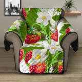 Strawberry Pattern Recliner Cover Protector