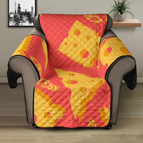 Sliced Cheese Pattern  Recliner Cover Protector