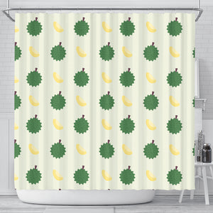 Durian Pattern Theme Shower Curtain Fulfilled In US