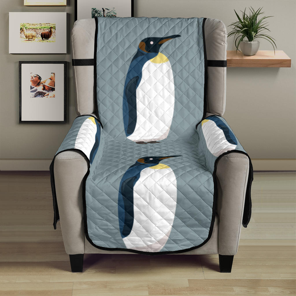 Penguin Pattern Theme Chair Cover Protector