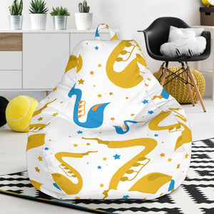 Saxophone Pattern Bean Bag Cover