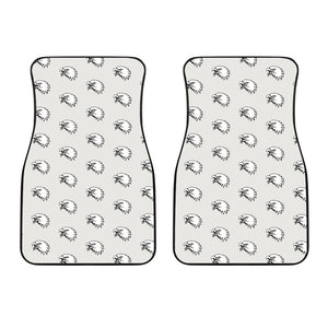 Eagle Pattern Print Design 03 Front Car Mats