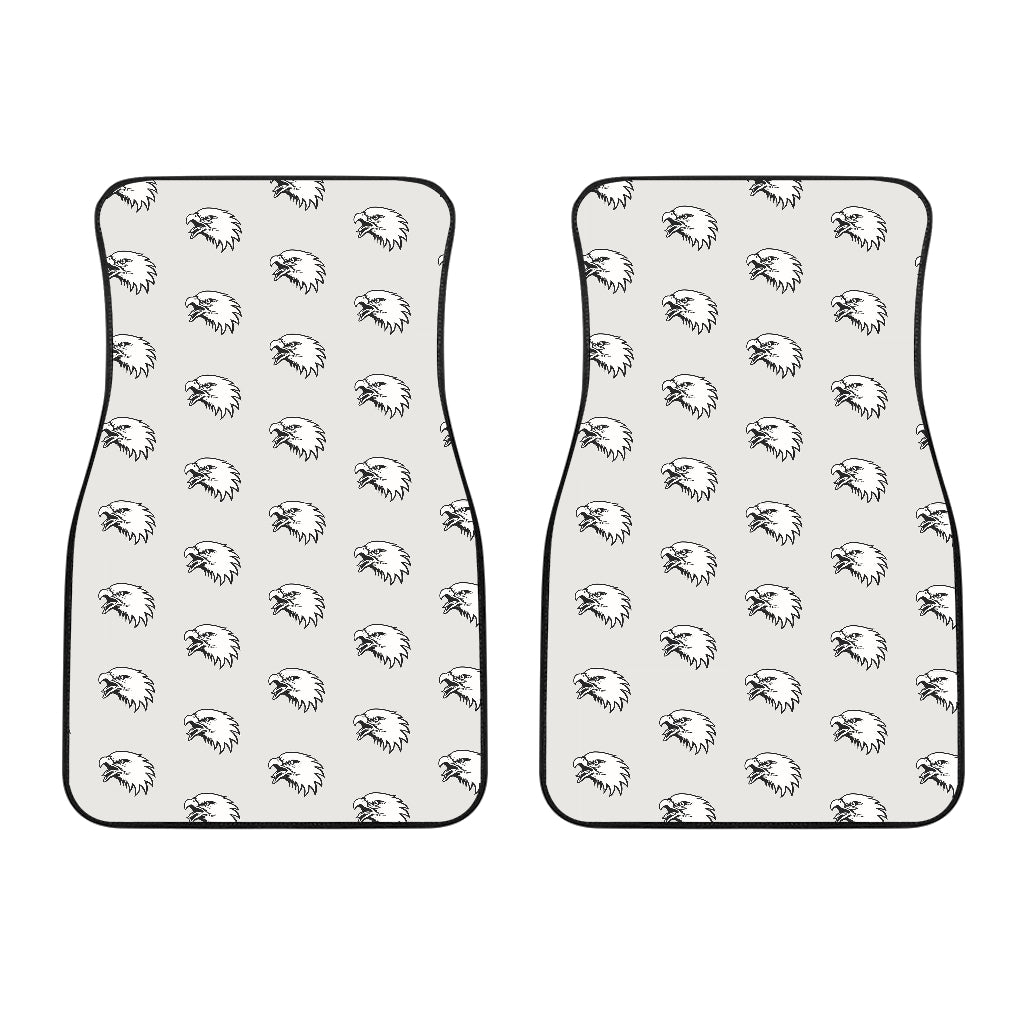 Eagle Pattern Print Design 03 Front Car Mats