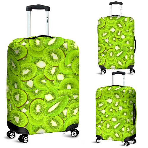 Sliced Kiwi Pattern Luggage Covers