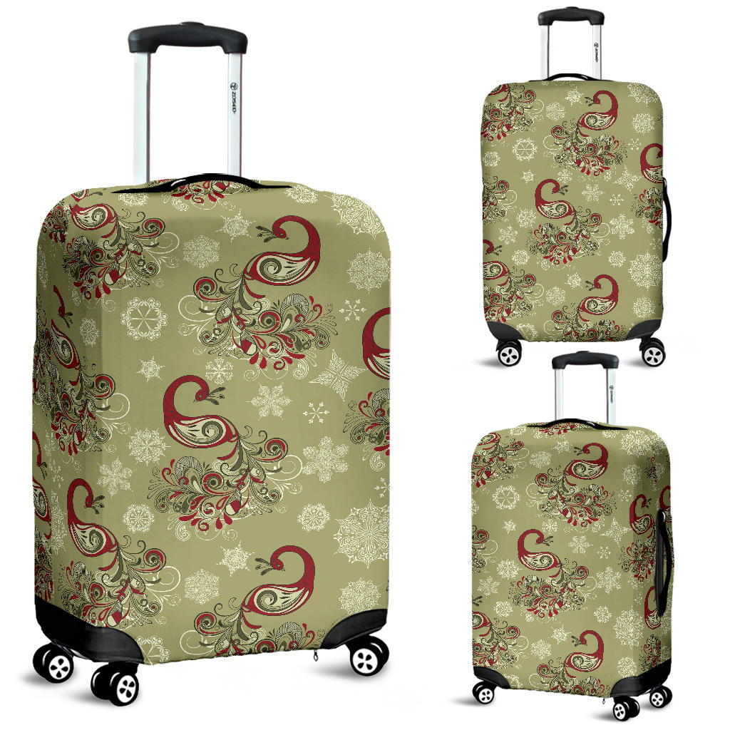 Peacock Tribal Pattern Luggage Covers