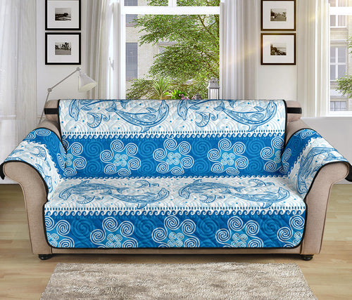 Dolphin Tribal Pattern Sofa Cover Protector