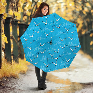 Seagull Pattern Print Design 05 Umbrella