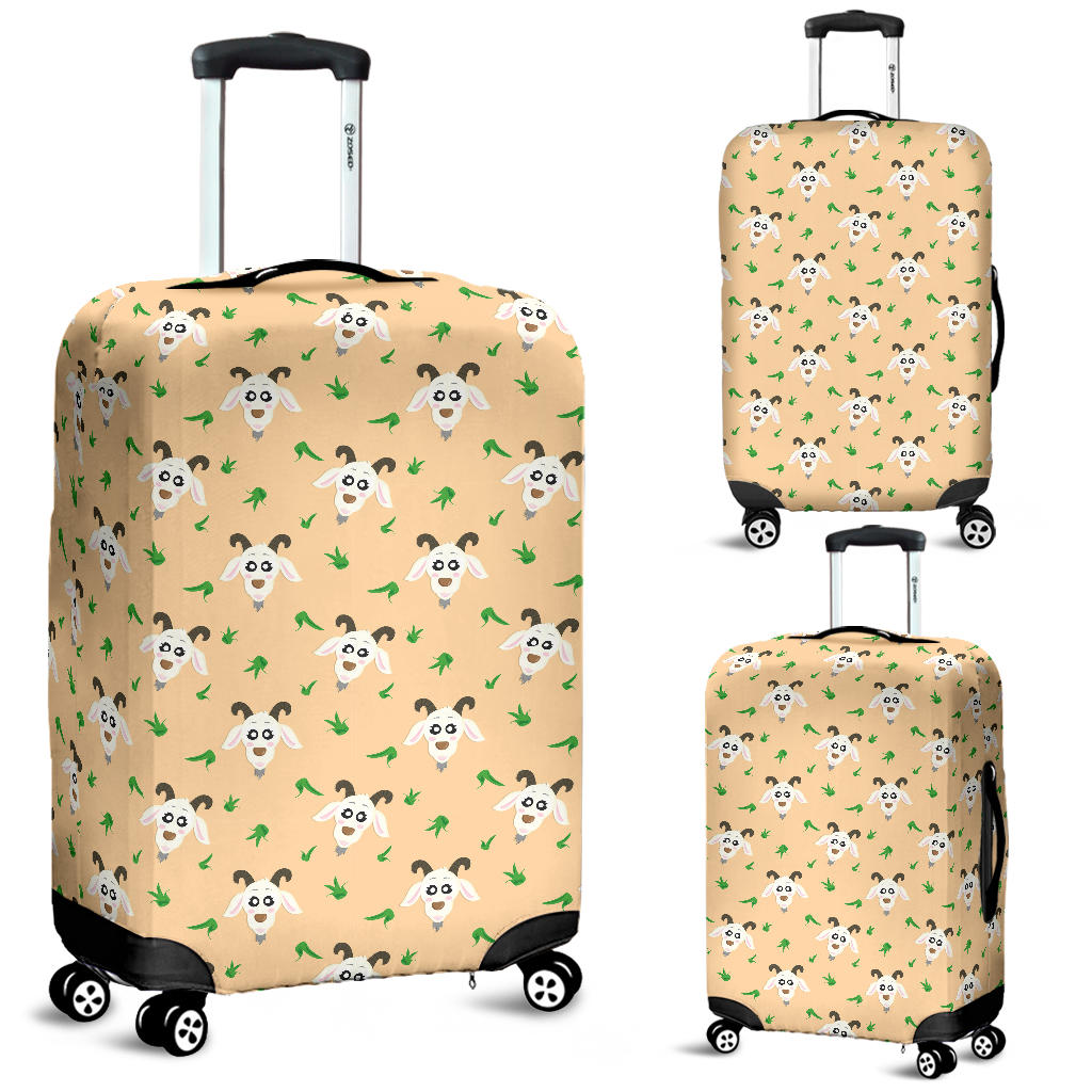 Goat Glass Pattern Luggage Covers