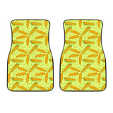 Corn Pattern Print Design 03 Front Car Mats