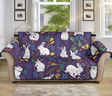 Rabbit Leaves Pattern Sofa Cover Protector