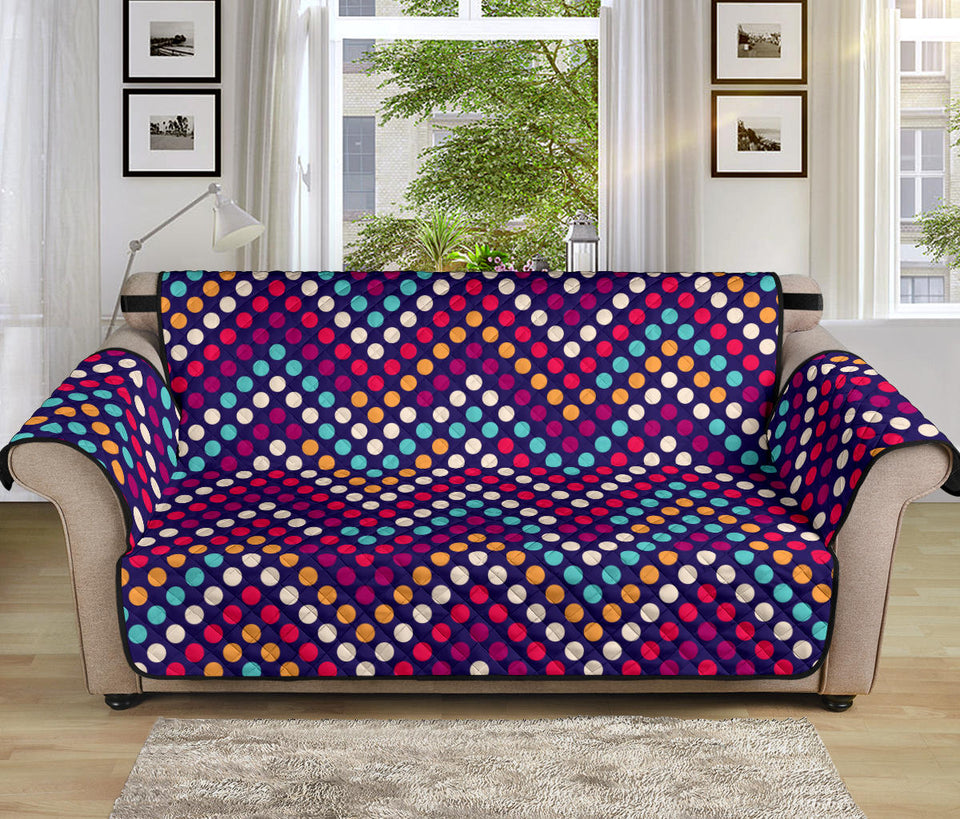 Zigzag Chevron Pokka Dot Aboriginal Pattern Sofa Cover Protector