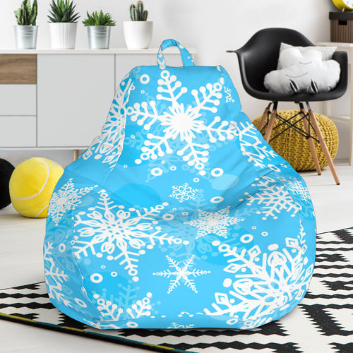 Snowflake Pattern Bean Bag Cover