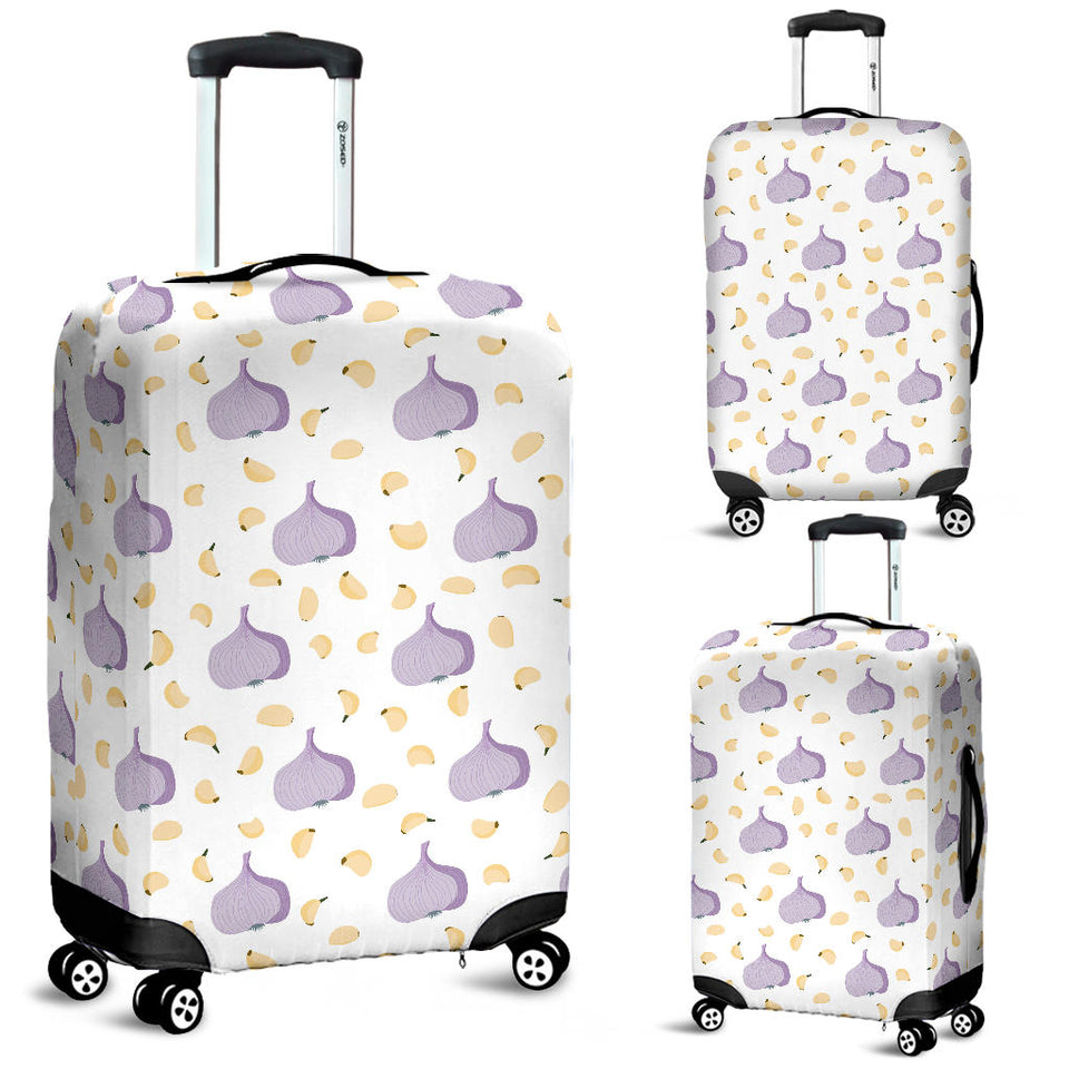 Garlic Pattern Theme Luggage Covers
