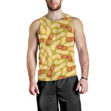 Peanut Pattern Theme Men Tank Top