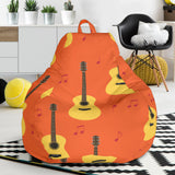 Classice Guitar Music Pattern Bean Bag Cover