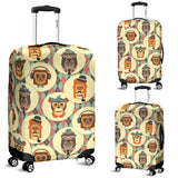 Monkey Pattern Luggage Covers