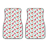 Ladybug Pattern Print Design 03 Front Car Mats