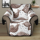 Sea Lion Pattern Background Recliner Cover Protector