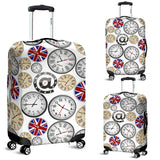 Wall Clock UK Pattern Luggage Covers
