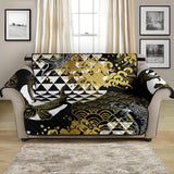 Koi Fish Carp Fish Japanese Pattern Loveseat Couch Cover Protector