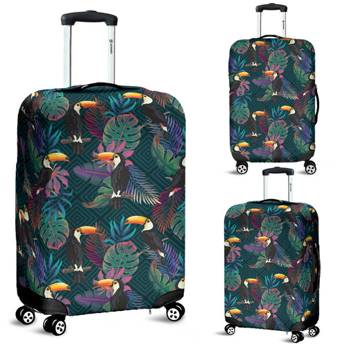 Toucan Pattern Luggage Covers