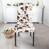 Jack Russel Pattern Print Design 05 Dining Chair Slipcover