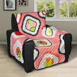 Sushi Roll Pattern Recliner Cover Protector