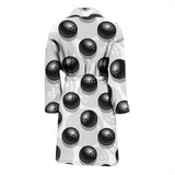 Bowling Ball Pattern Men Bathrobe