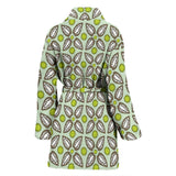 Cocoa Pattern background Women Bathrobe