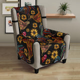 Rooster Chicken Flower Pattern Chair Cover Protector