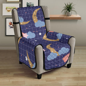 Moon Star Could Pattern Chair Cover Protector