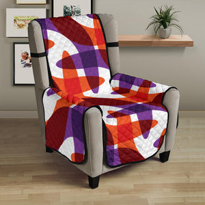 Boomerang Pattern Background Chair Cover Protector