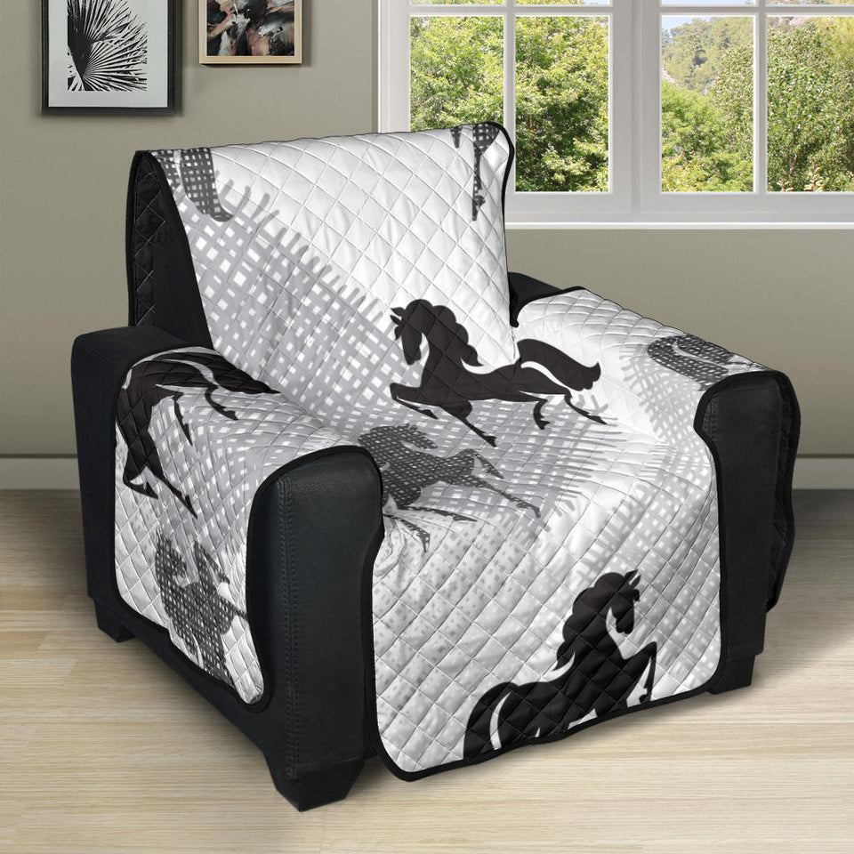 Horse Pattern Recliner Cover Protector