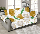 Onion Pattern Background Sofa Cover Protector