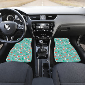 Snail Pattern Print Design 01 Front Car Mats