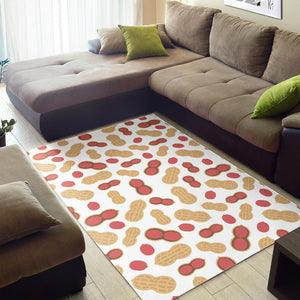 Peanut Theme Pattern Area Rug